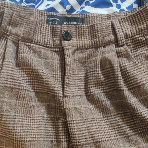Vintage Warehouse plaid trousers - Picture 4 of 4